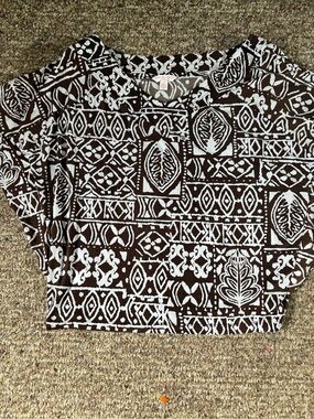 Tori Richard’s Honolulu Tropical Summer Luxury Resortwear Top
